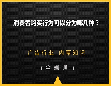 消費者購買行為可以分為哪幾種？