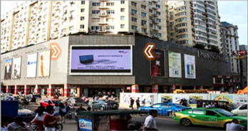 南昌戶(hù)外樓宇LED大屏廣告投放哪里好?