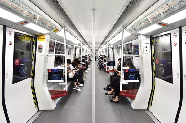 東風日產(chǎn)廣州地鐵列車廣告