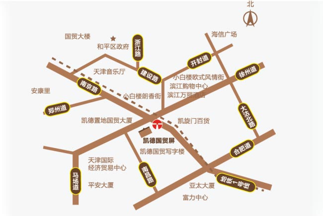 凱德國貿(mào)區(qū)位圖 凱德國貿(mào)區(qū)位圖
