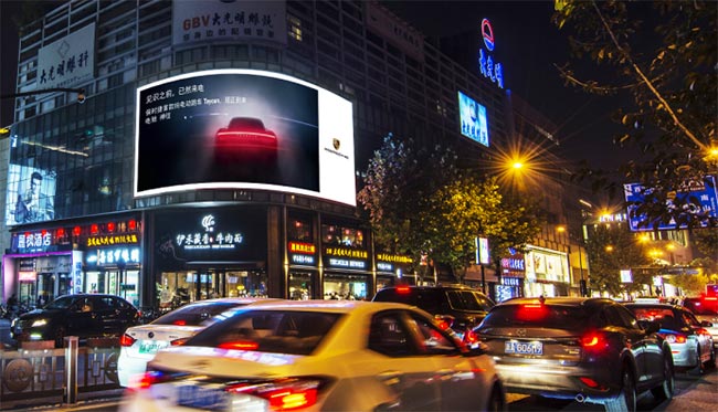 杭州湖濱商圈大光明戶外LED廣告多少錢？