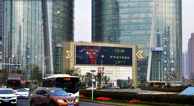 武漢光谷國際廣場戶外LED廣告怎么樣？