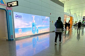 Dezo帝潤洗手液-潮汕機(jī)場廣告