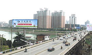 永州瀟湘大橋廣告牌價格多少錢？永州戶外立柱大牌廣告價格