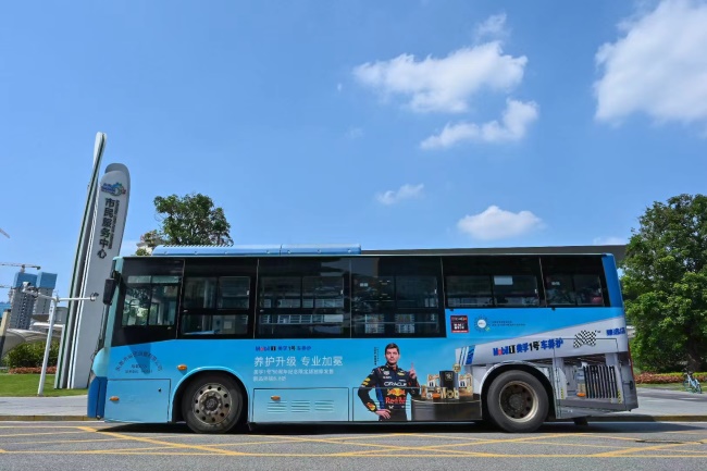 東莞公交廣告車身貼紙巴士廣告線路案例圖，東莞公交車巴士廣告價格收費