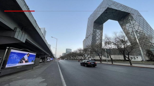 北京三環(huán)國(guó)貿(mào)燈箱圍擋大牌廣告投放，北京大屏廣告價(jià)格
